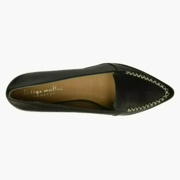 Bettye Muller Pointed-toe Wedge Loafer -7 - Picture 4 of 11